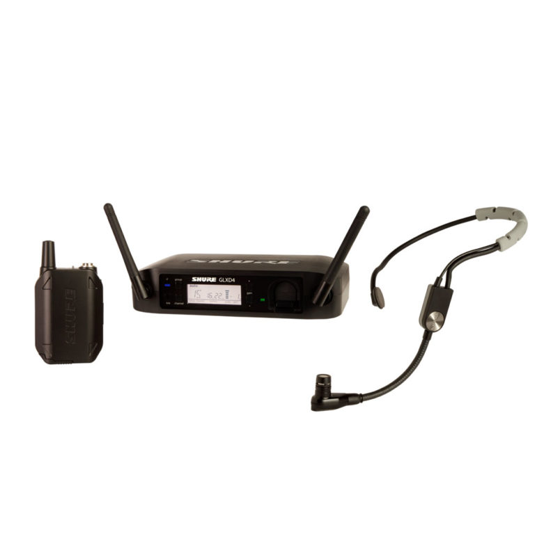 Shure GLXD14/SM35 Sistema Inalámbrico digital, con Micrófono de Diadema SM35