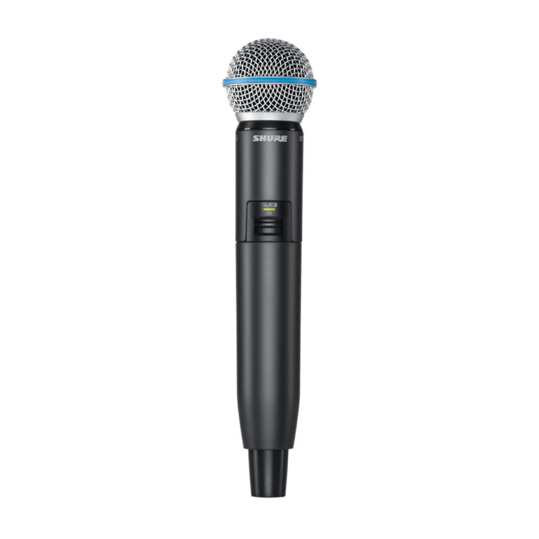 Shure GLXD2/B58 Transmisor de Mano Digital con Cápsula Beta 58A