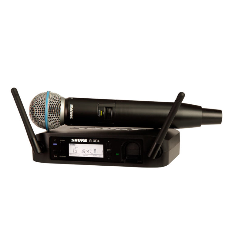 Shure GLXD24/B58 Sistema inalámbrico digital para Voz