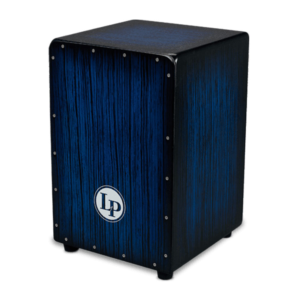 Latin Percussion LP Aspire Accents Cajon LPA1332BBS Acabado Blueburst Streak Top Music Perú