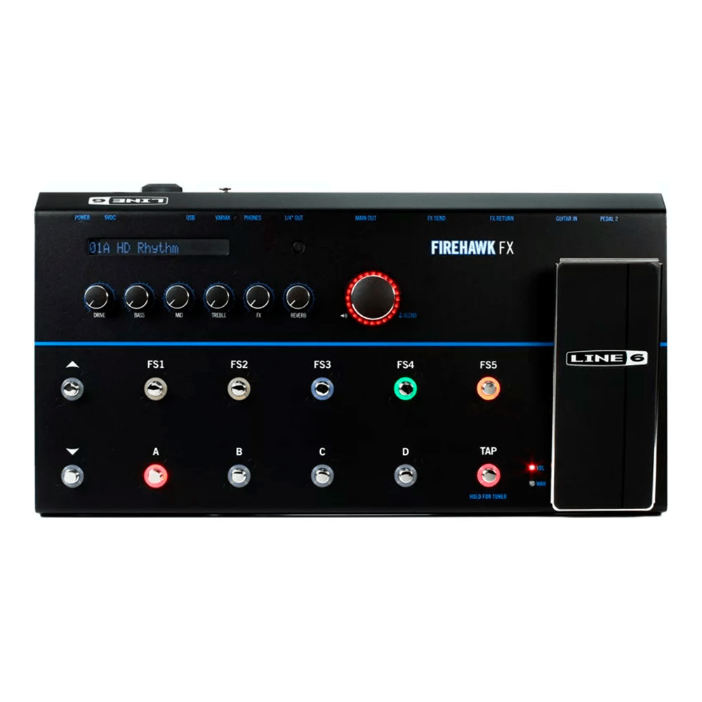 Line 6 Firehawk FX Guitar Procesador de Suelo Multiefectos para Guitarra Top Music Perú