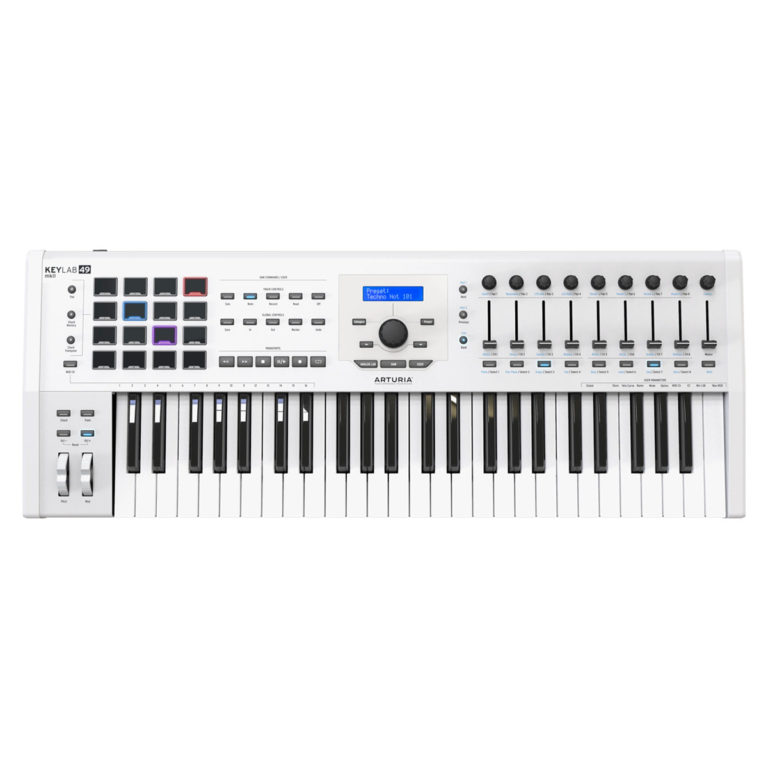 Arturia KeyLab 49 49-Teclas MkII Controlador de Teclado de - Blanco