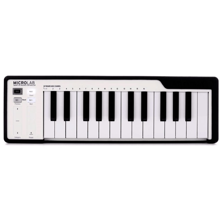 Arturia MicroLab 25-Teclas Controlador de Teclado – Negro