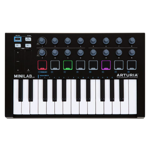 Arturia MiniLab Mk II Black Edition Controlador USB de 25 Teclas