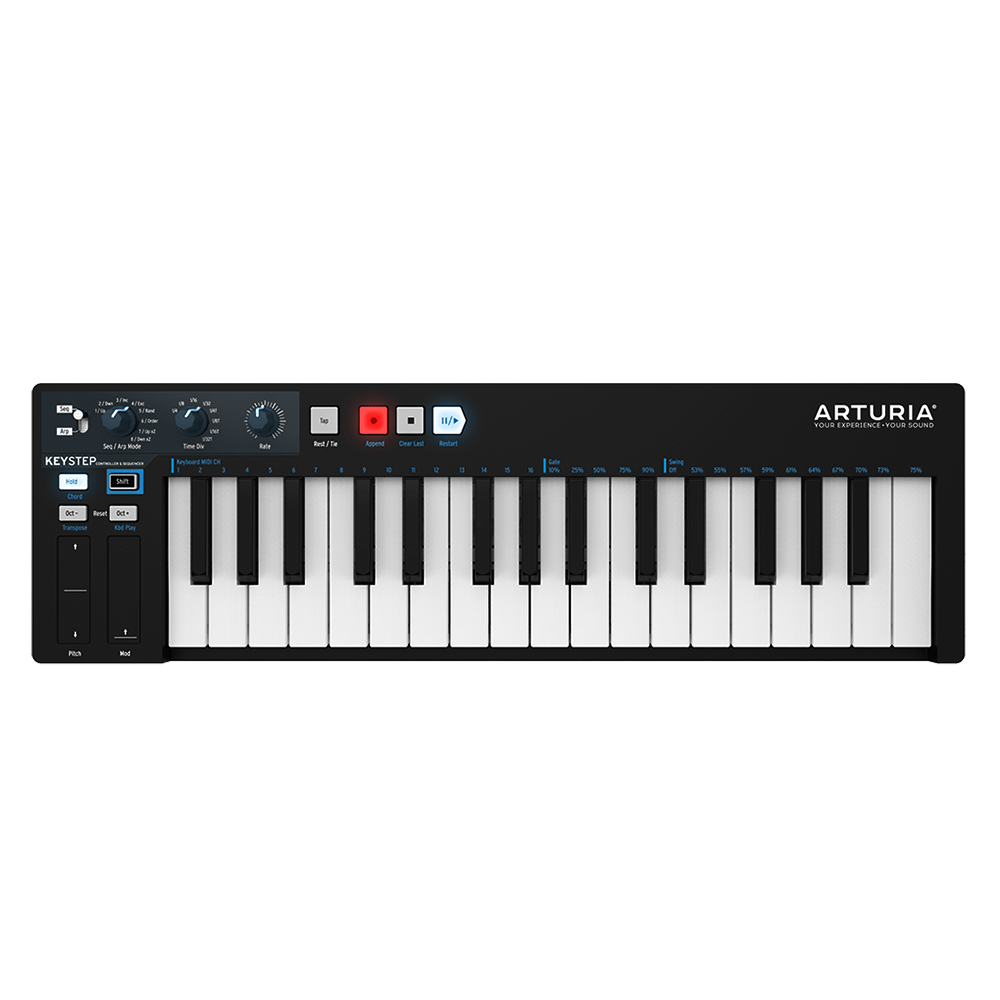 Arturia-KeyStep-32-Teclas-Controlador-y-Secuenciador-Midi---Negro