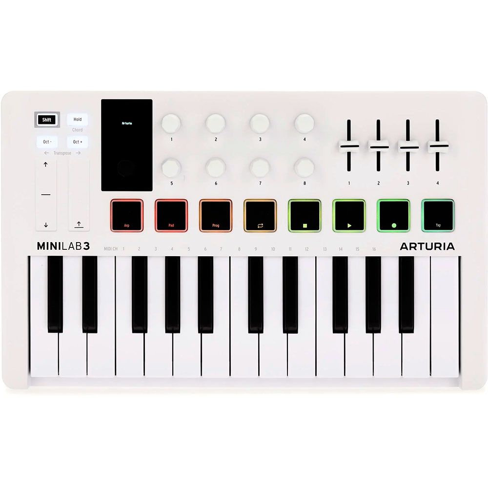 Arturia MiniLab 3 Mini Controlador USB-C de 25 Teclas Delgadas