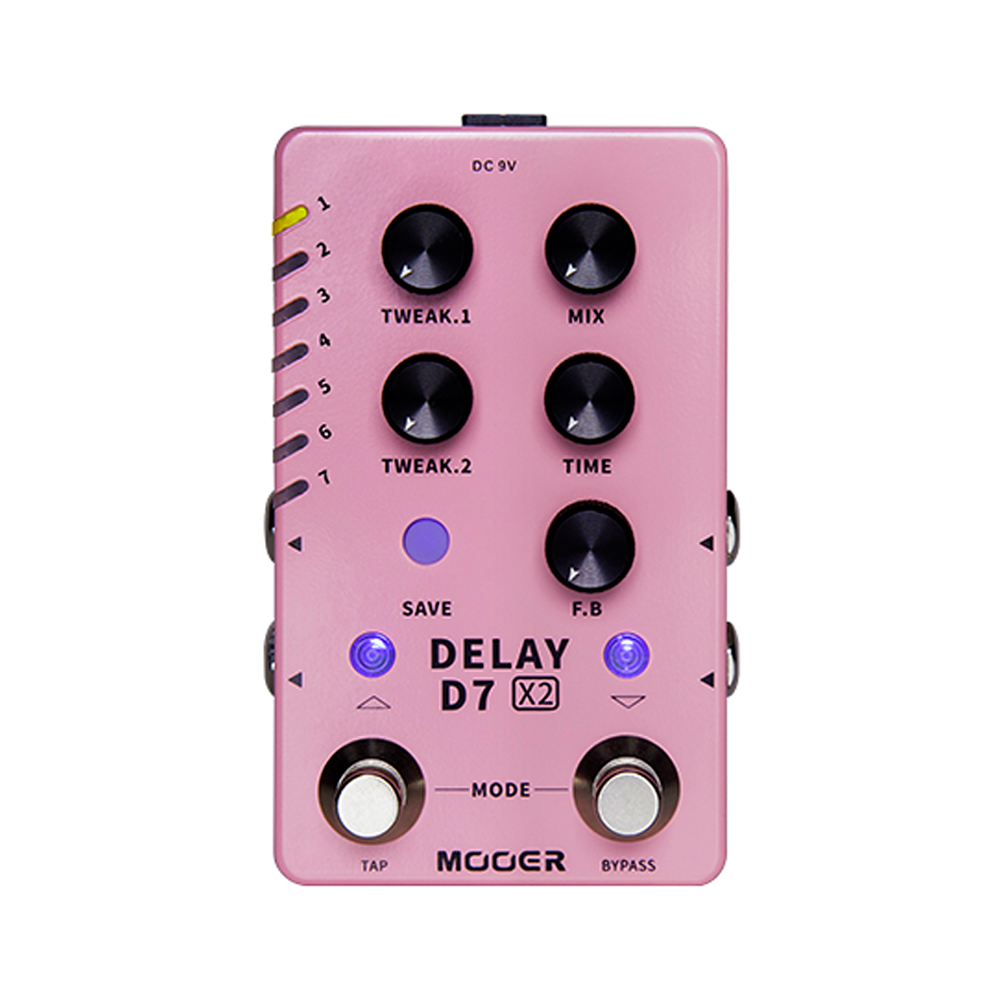 MOOER D7 DELAY X2