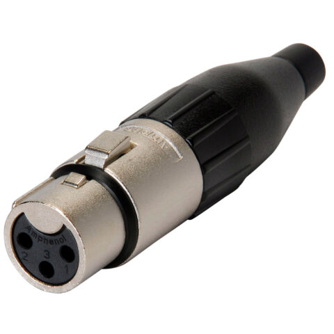 Amphenol AC3F Conector XLR Hembra (12 Unidades)
