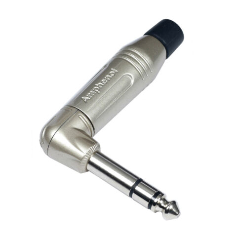 Amphenol ACPS-RN PLUG STEREO 1/4"  EN ANGULO