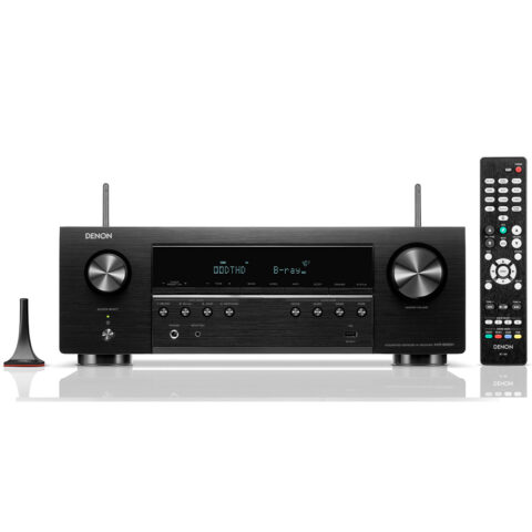 DENON AVR-S660H Amplificador AV de 5.2 canales 8K con Control de Voz y HEOS Built-in®