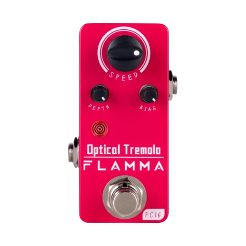 FLAMMA FC16 Pedal de Trémolo Óptico Clásico