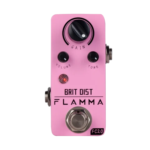 FLAMMA FC20 BRIT DIST Mini Distorsión británica Te Trae de Vuelta a 70S Vibe
