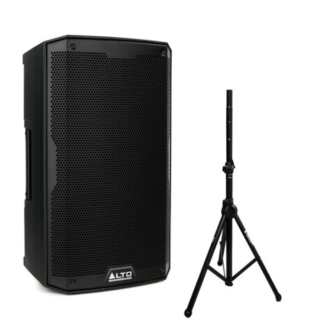 Alto Professional TS415 2500W 15″ Parlante Activo + Soundking DB089B Soporte Altavoz