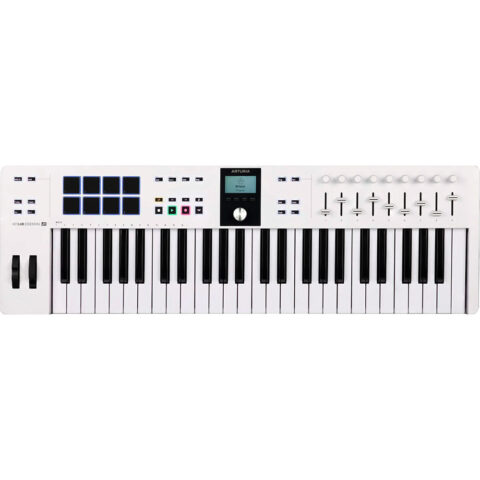 Arturia KeyLab Essential 49 mk3 Controlador Midi – Blanco