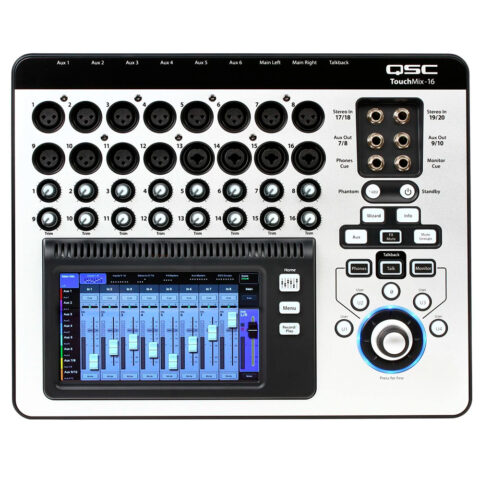 QSC TouchMix-16 22-Canales Mezclador Digital con Pantalla Táctil