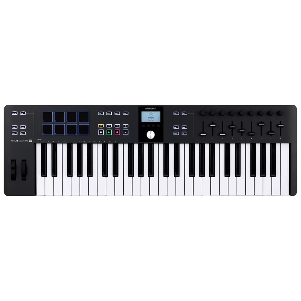 Arturia-KeyLab-Essential-49-mk3-Controlador-Midi-–-Negro