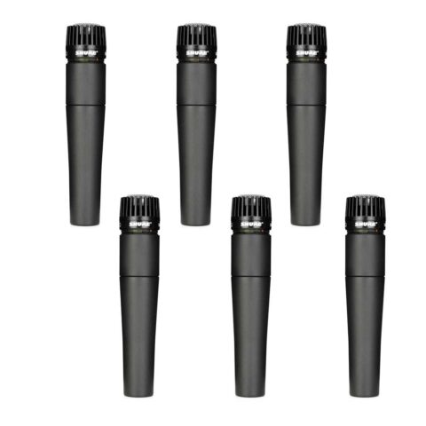 Shure SM57 (Six Pack) Microfono para Instrumento Dinamico Cardioide