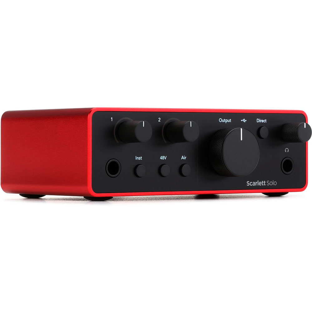 Focusrite-Scarlett-Solo-4ta-Generación-Interfaz-de-Audio-USB