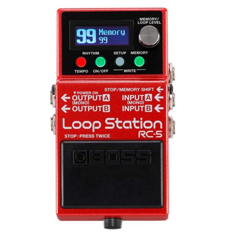 Boss RC-5 Loop Station Pedal grabador de frases compacto