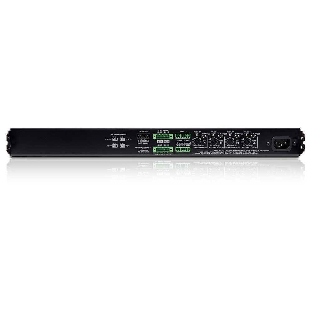 QSC MP-A40V Amplificador 4x 200 watts - Imagen 2