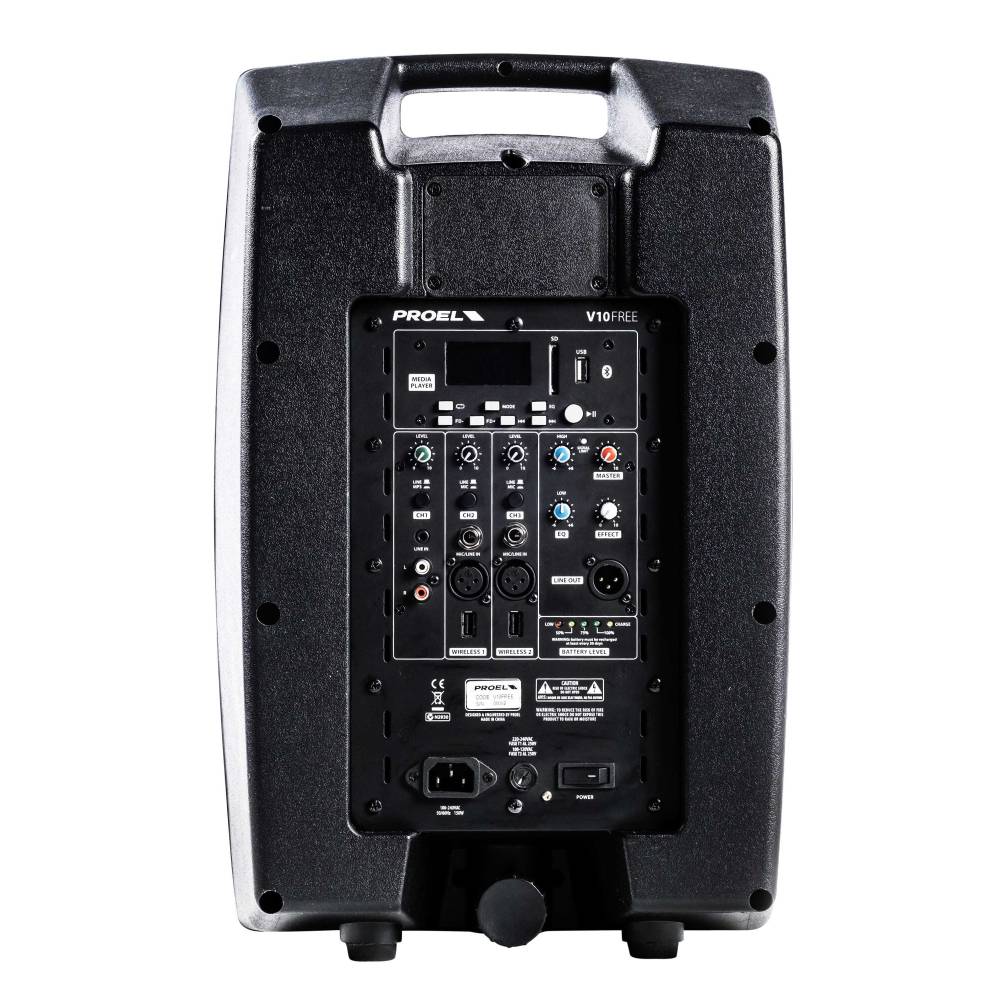 Proel V10FREE Parlante portátil a Batería - Imagen 2