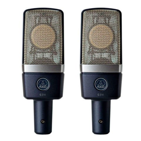 AKG C214 (Pair Estereo) Microfono de Condensador de Diafragma Grande