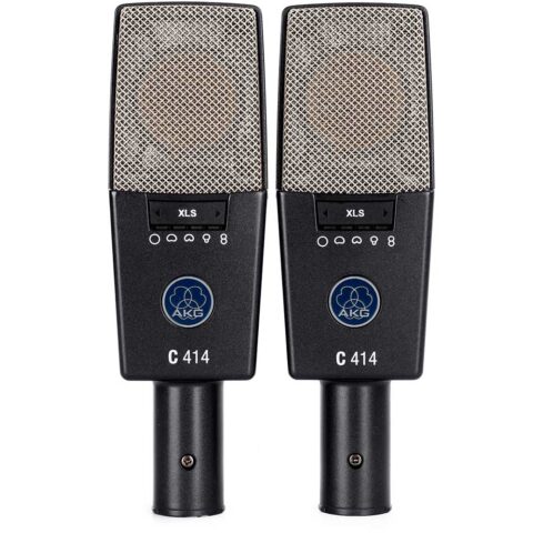 AKG C414 XLS/ST - Micrófono de Condensador de Diafragma Grande - Matched Pair
