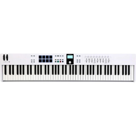 Arturia KeyLab Essential 88 MK3 White - Controlador Midi Blanco de 88 Teclas