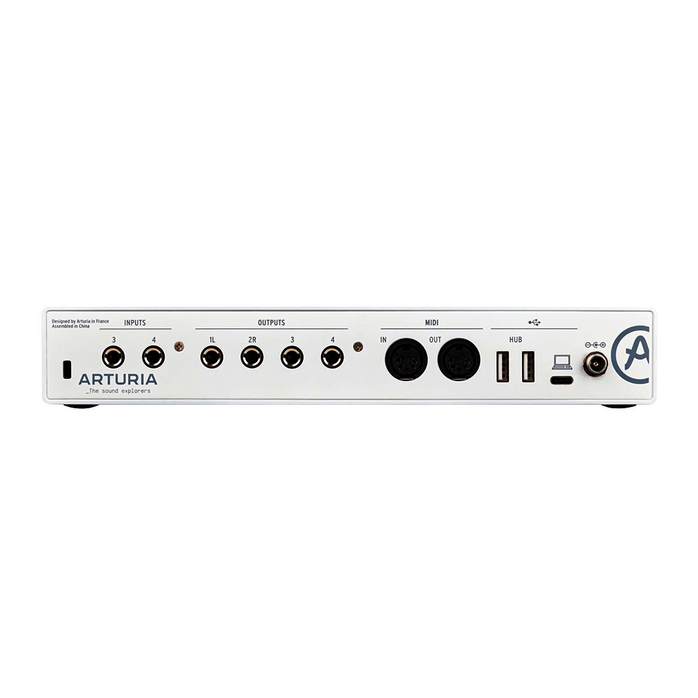 Arturia MiniFuse 4 White - Interfaz de Audio – Blanco - Imagen 2