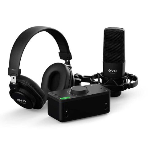 Audient EVO START RECORDING BUNDLE - Paquete de Grabación Sistema de Grabación 2x2 USB / iOS