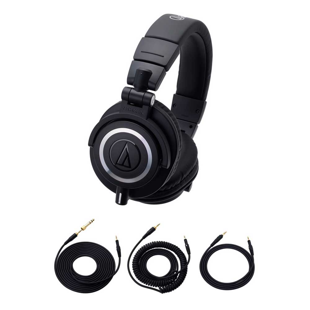 Audio-Technica ATH-M50x Audifonos Cerrados para Monitoreo de Estudio - Imagen 3