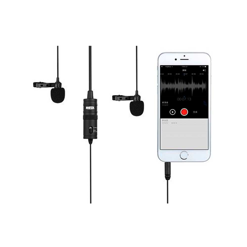 BOYA BY-M1 DM Micrófono de Lavalier Dual - Imagen 2