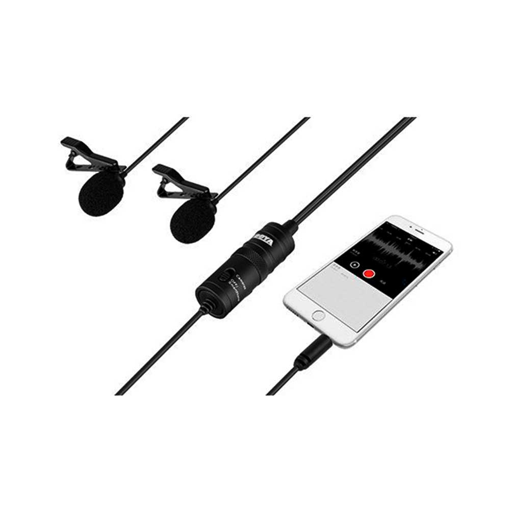 BOYA BY-M1 DM Micrófono de Lavalier Dual - Imagen 3