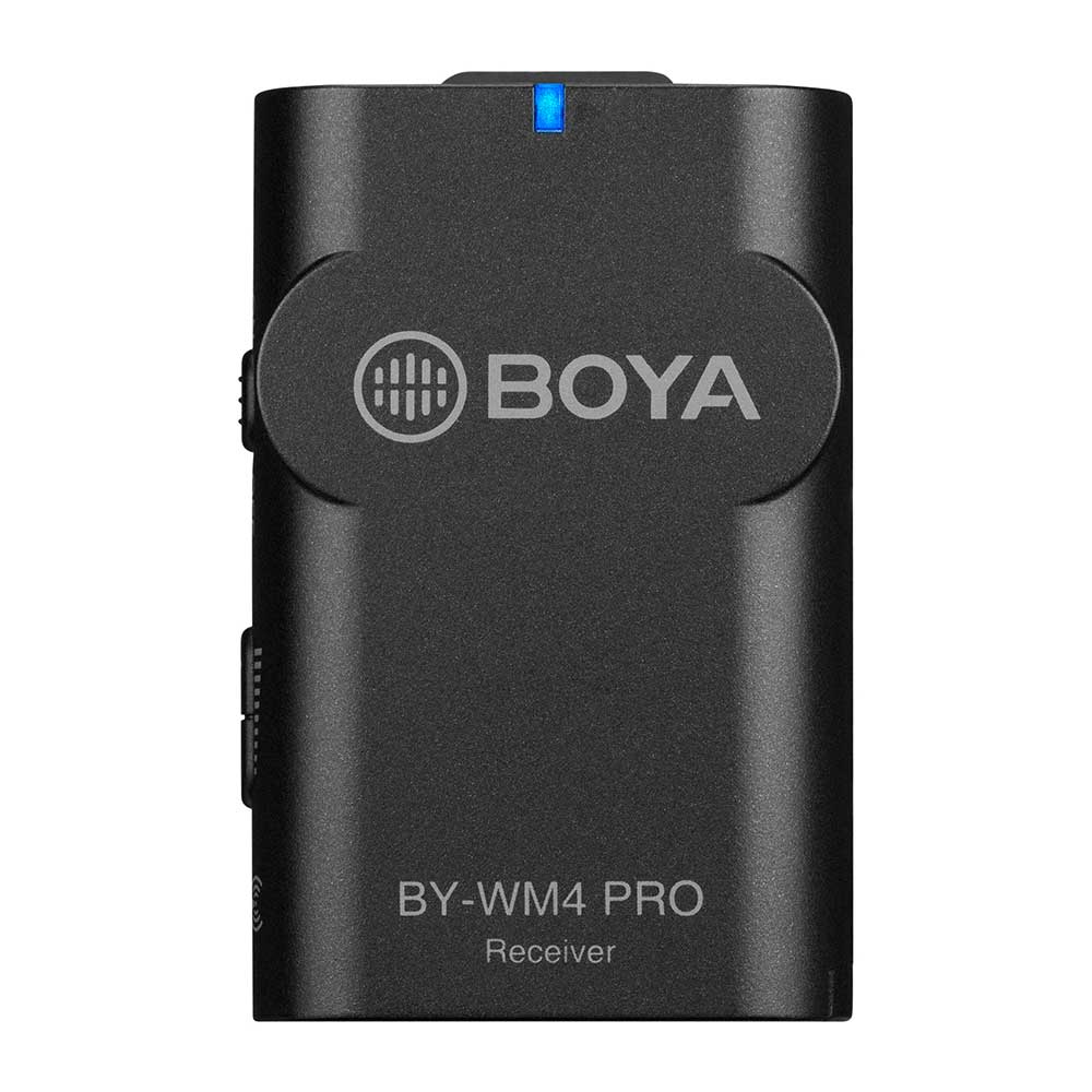 BOYA BY-WM4 PRO Sistema de Micrófono Inalámbrico Omni Lavalier para Montaje en Cámara Digital (2,4 GHz) - Imagen 2