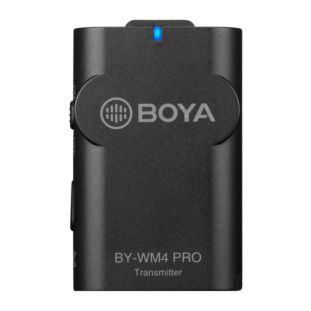 BOYA BY-WM4 PRO Sistema de Micrófono Inalámbrico Omni Lavalier para Montaje en Cámara Digital (2,4 GHz) - Imagen 3