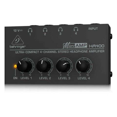 Behringer MicroAMP HA400 - Amplificador de Auriculares