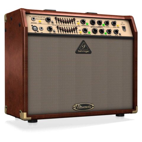 Behringer Ultracoustic ACX1800 - Amplificador Estereo de Guitarra Acustica 2x8" 180W