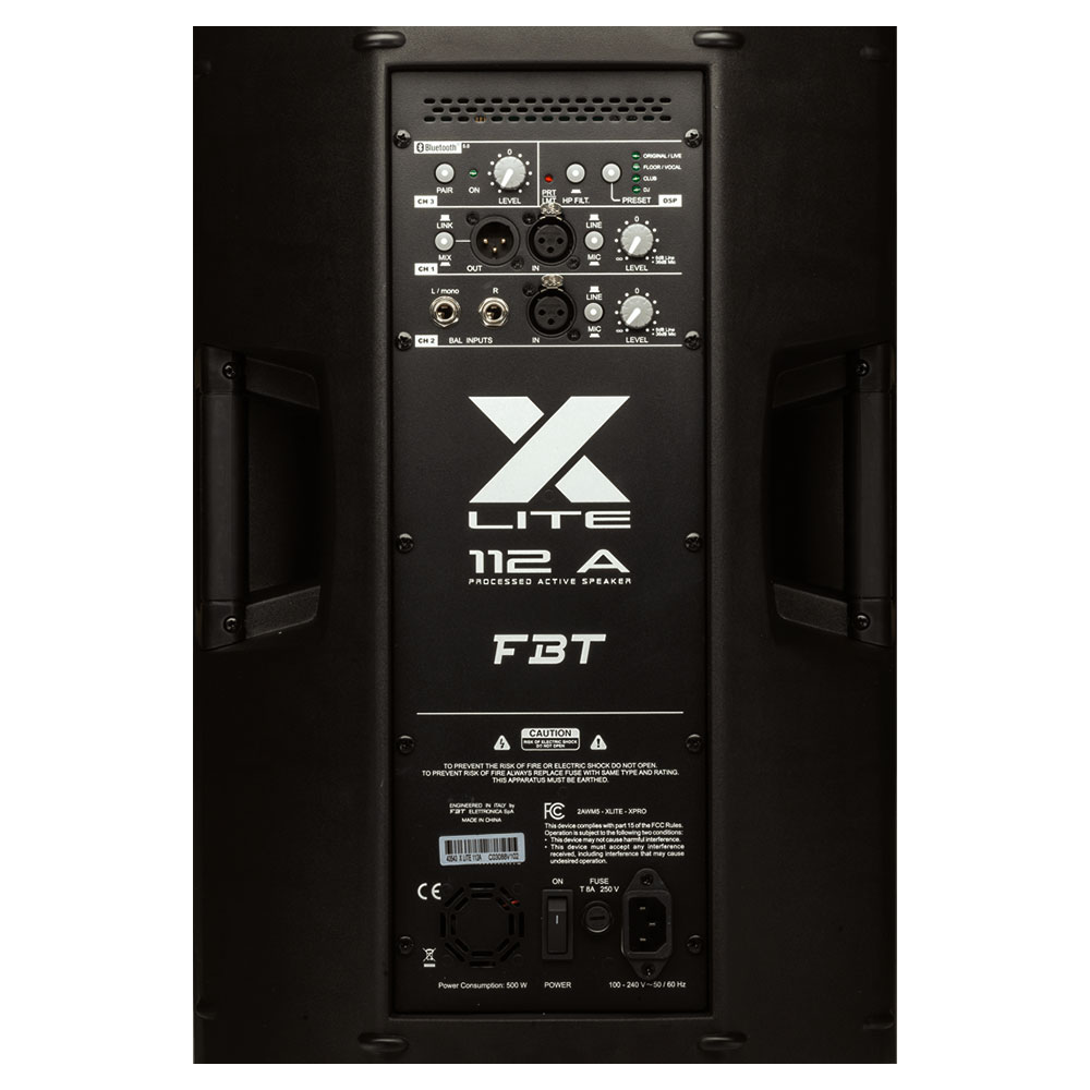 FBT X LITE 112A Parlante Activo con Bluetooth - Imagen 2