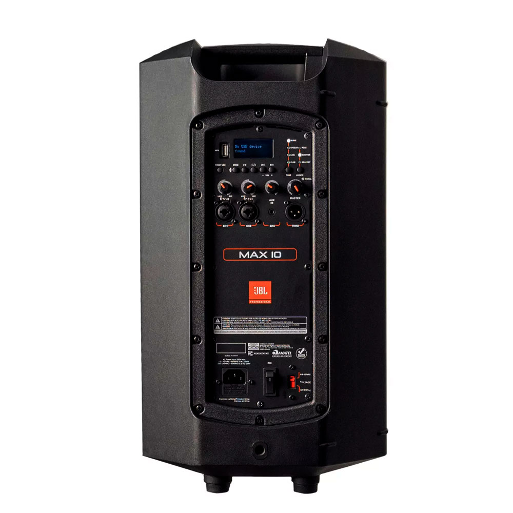 JBL MAX 10 - Parlante Activo 10" con Bluetooth/USB - Imagen 3