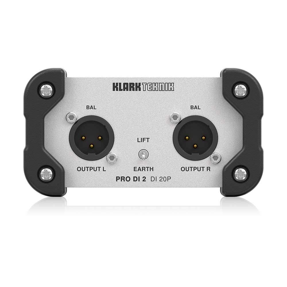 Klark Teknik DI 20P - Caja DI Estereo Pasiva - Imagen 2