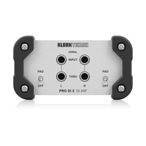 Klark Teknik DI 20P - Caja DI Estereo Pasiva