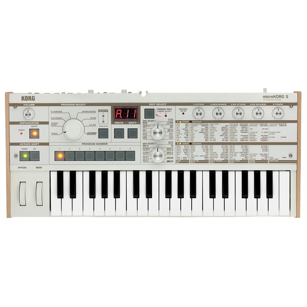 Korg microKORG S - Sintetizador con altavoces incorporados
