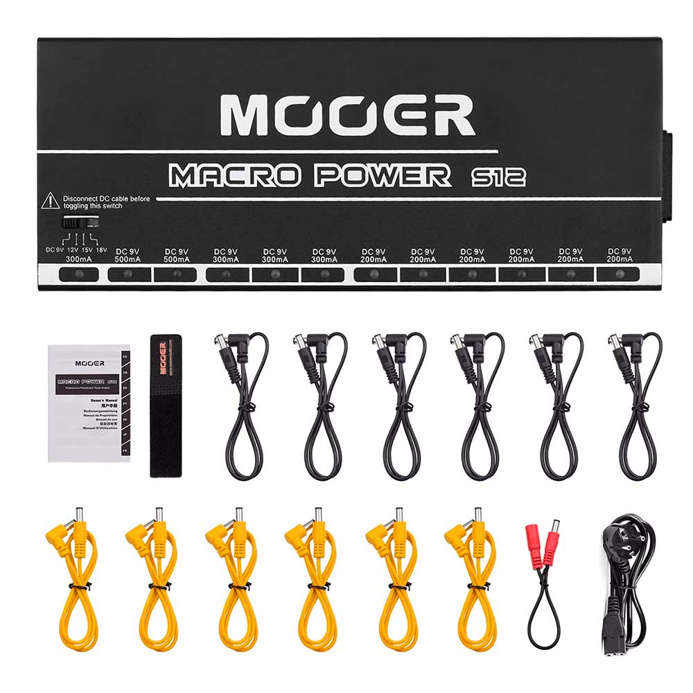Mooer Macro Power S12 Fuente de Alimentación Múltiple - Imagen 3