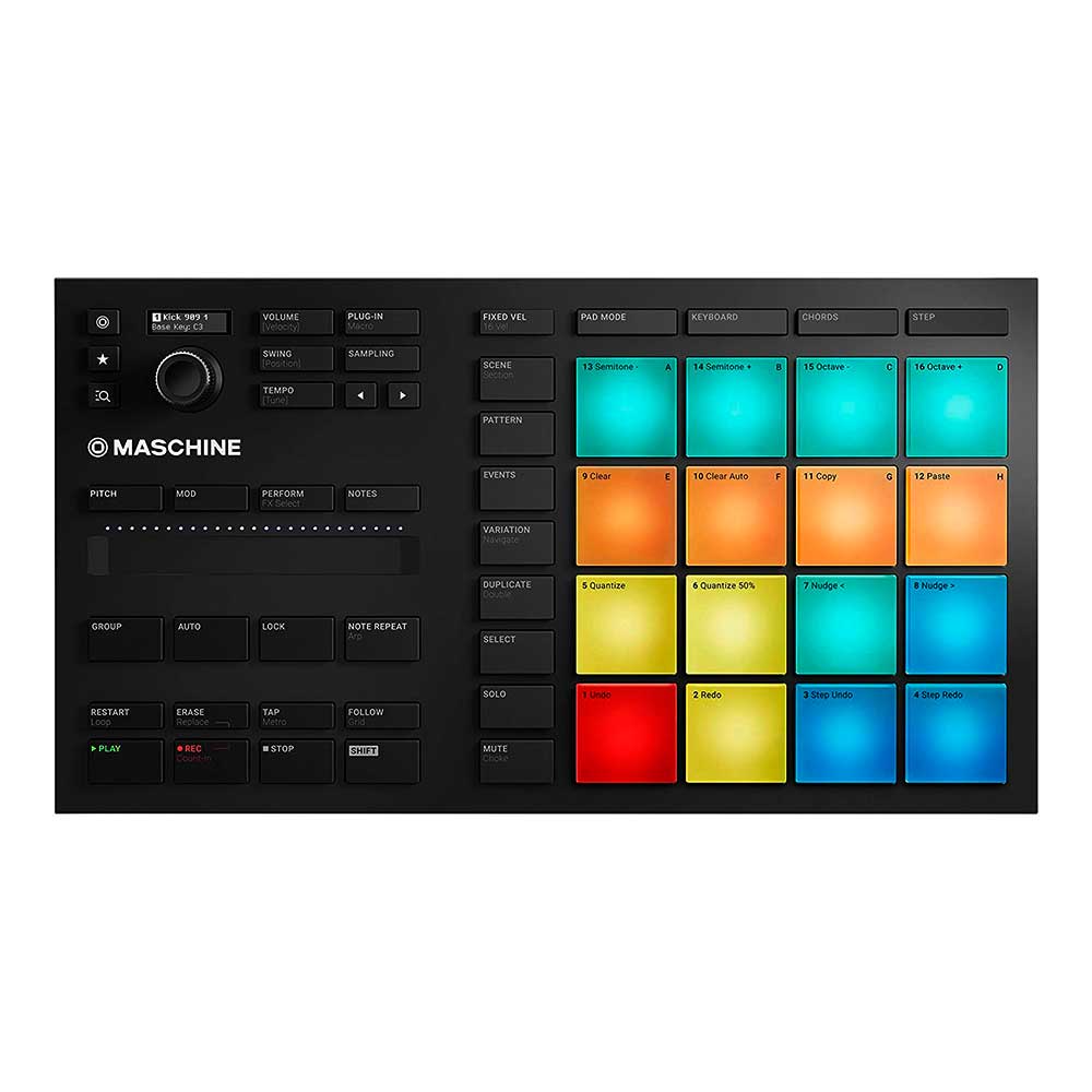 Native Instruments Maschine Mikro MK3 Sistema de Producción y Rendimiento con Software