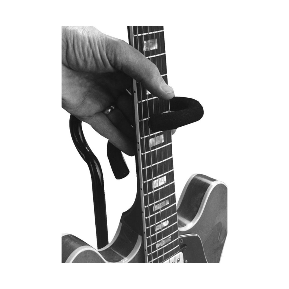 On-Stage GS7153-B Soporte Para Guitarra Flip-It Gran (negro) - Imagen 4