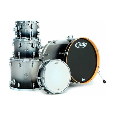 PDP PDCM2215SB Concept Maple Shell Pack  - 5 Piezas - Silver To Black Sparkle Fade