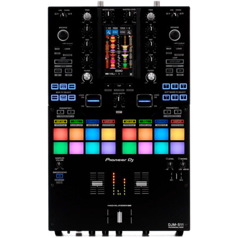 Pioneer DJ DJM-S11 Mezclador de 2 Canales para Serato DJ
