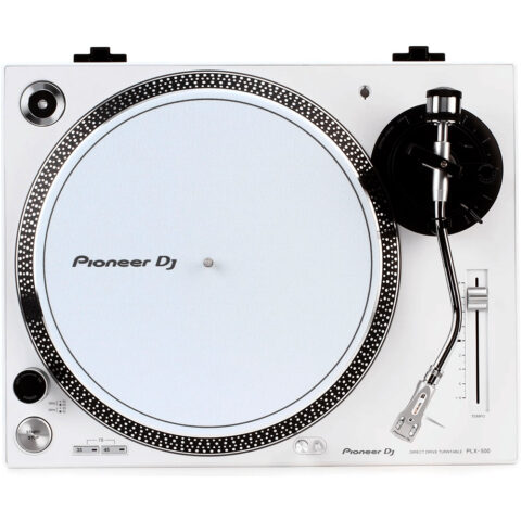 Pioneer DJ PLX-500-W Tornamesa de Traccion Directa – Blanco