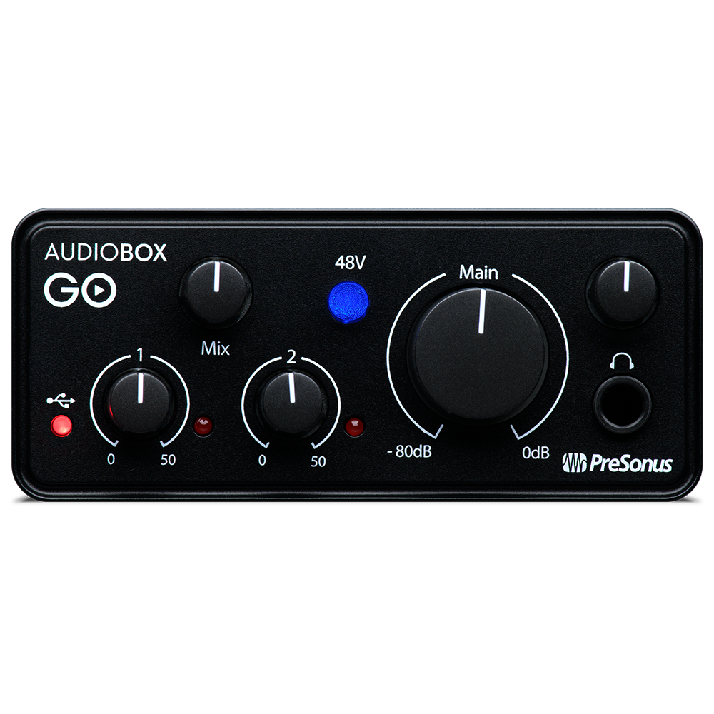 PreSonus AudioBox Go 2x2 USB-C Interfaz de Audio