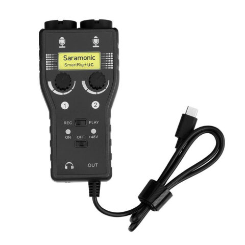 Saramonic SmartRig+UC Interfaz de Audio Profesional USB-C
